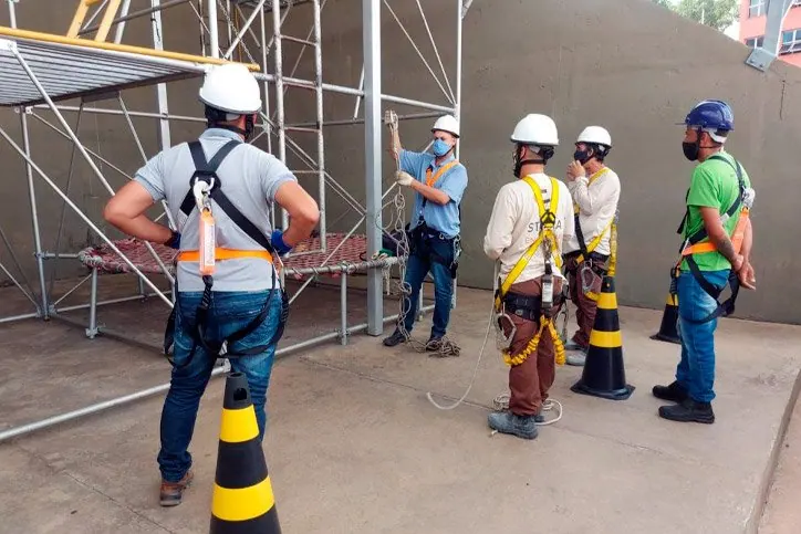 Treinamento para trabalho em altura