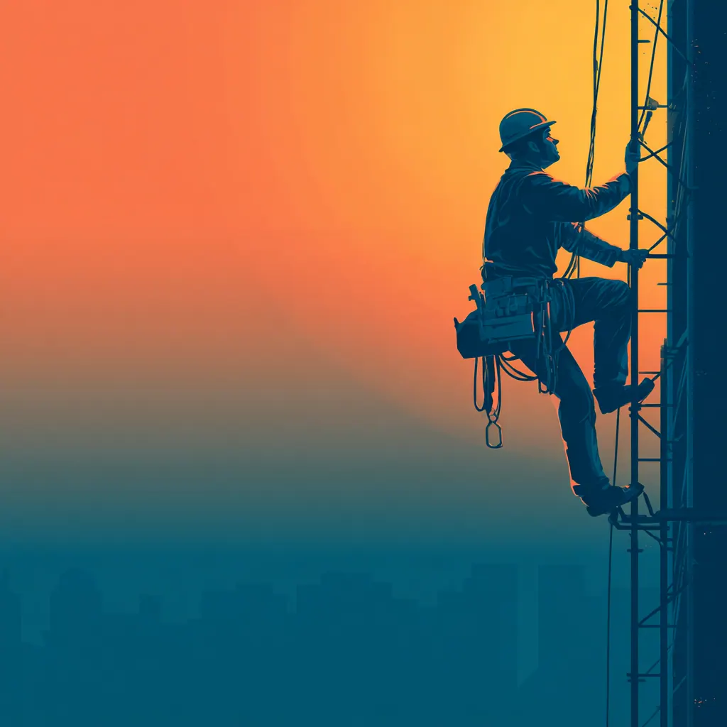 Os 5 tipos de escadas para trabalho em altura